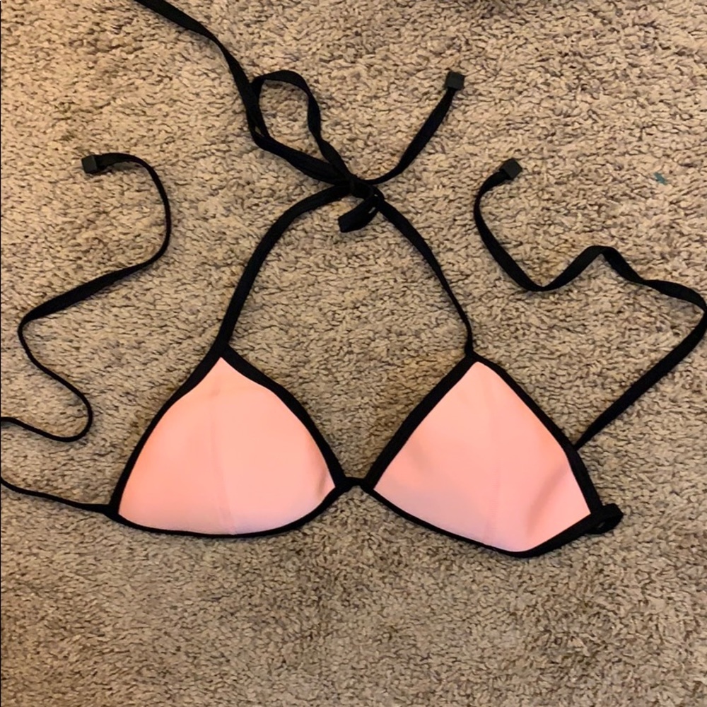 Triangl Neoprene Neon Pink Bikini